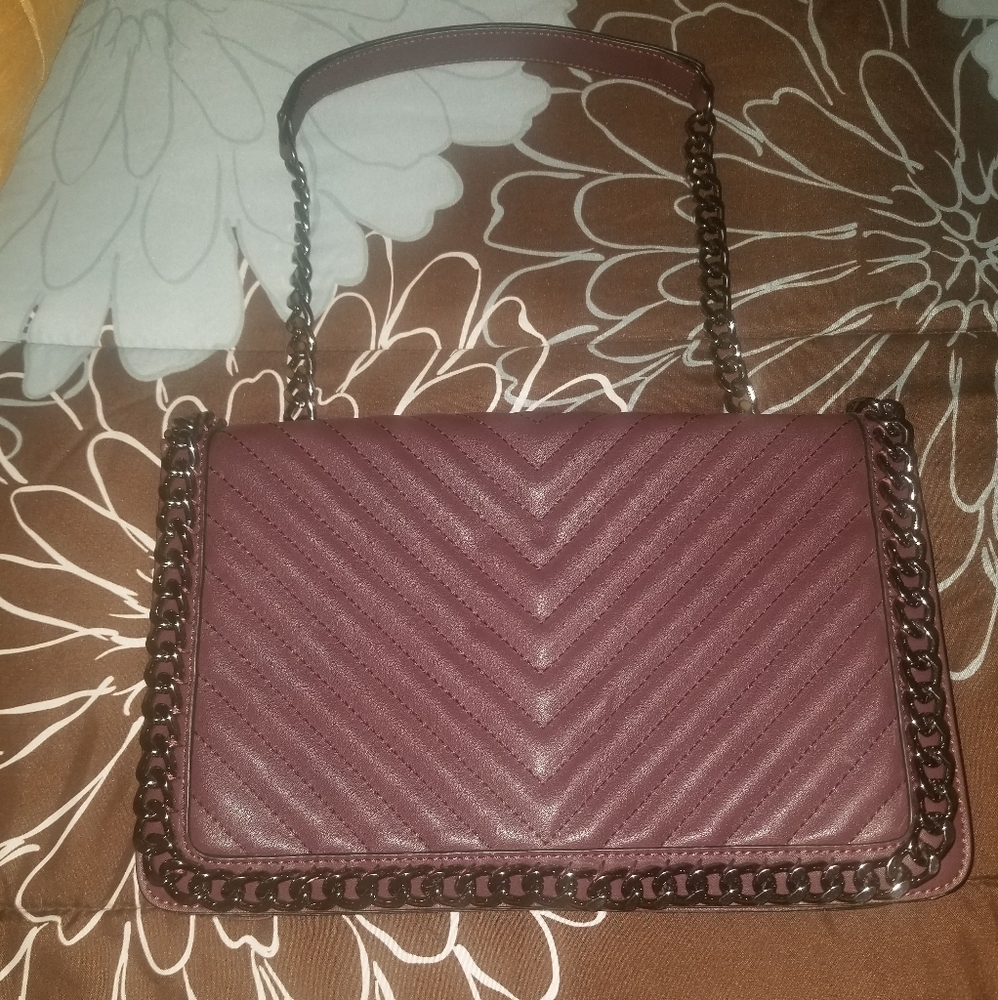 Aldos maroon purse
